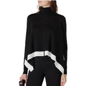 TOME Collective Black Handkerchief Sweater size small